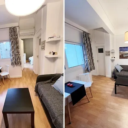 Minimal Next To The Center Apartment Athens